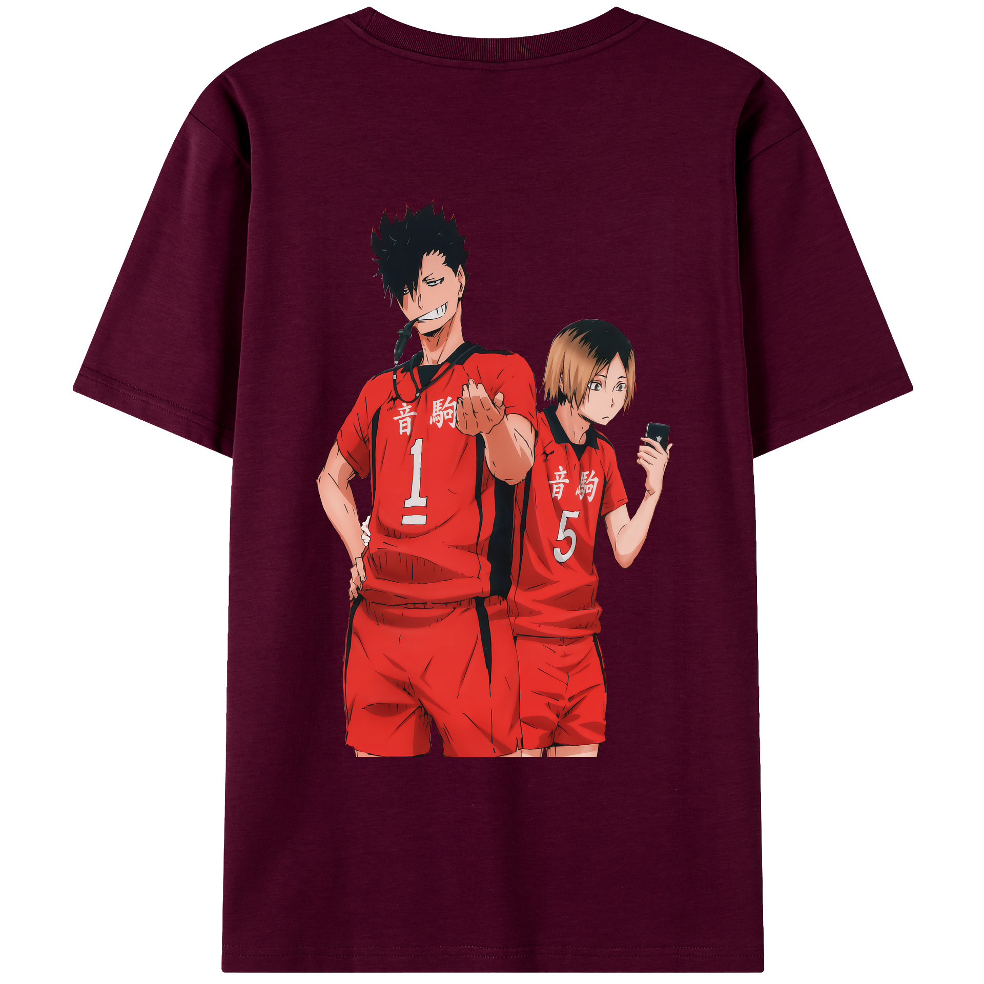 （画像用） ハイキュー!! Haikyu!! レディース半袖Tシャツ(バックプリント)